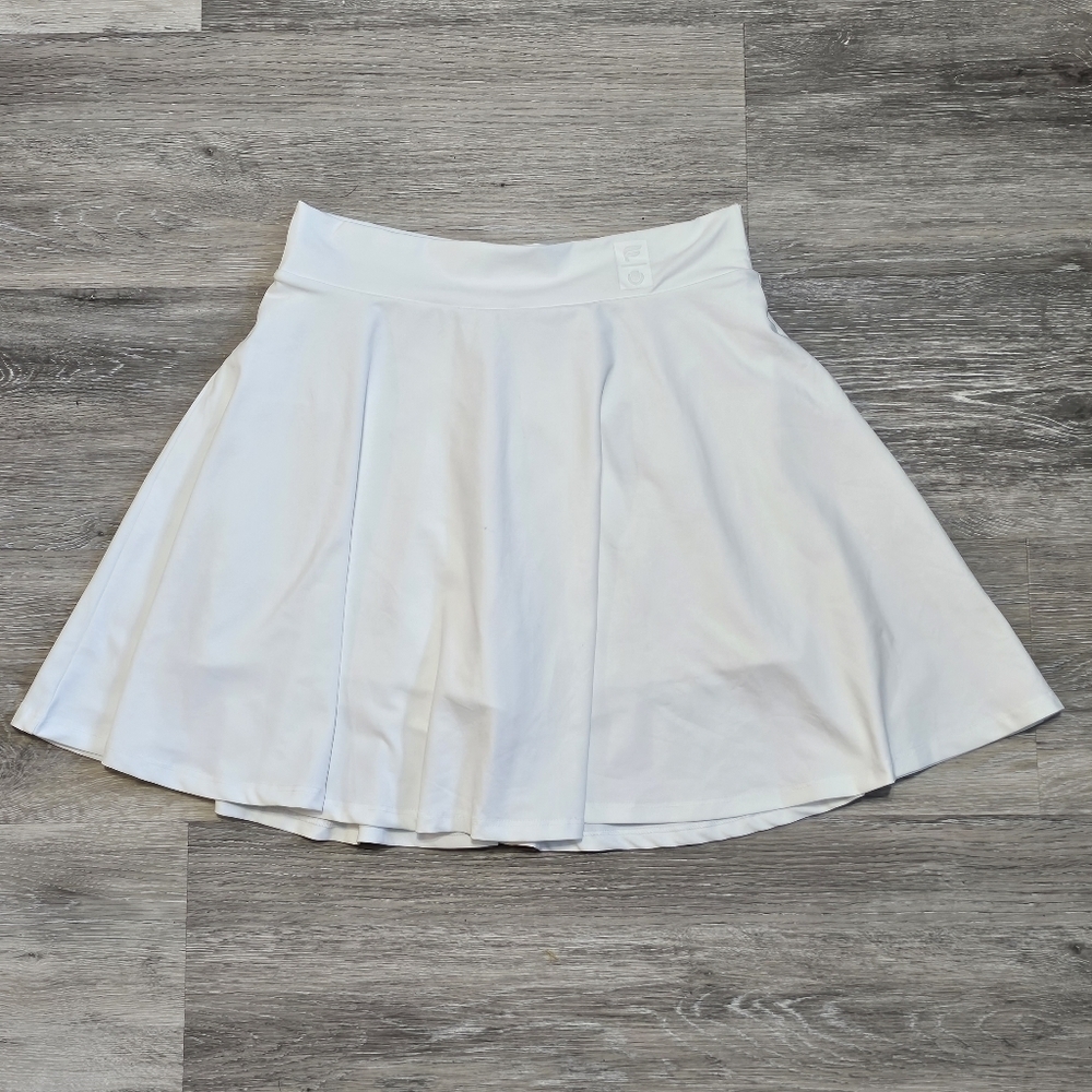 NWT Fabletics White Flounce Skort - Picture 2 of 8